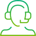 Icon of a person wearing a headset