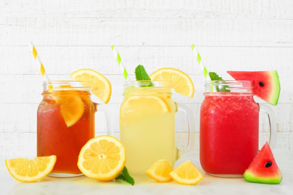 different types of lemonade