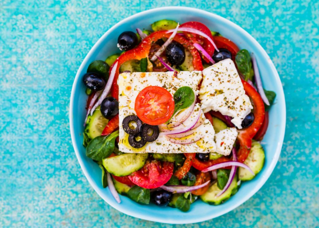 greek plate of food