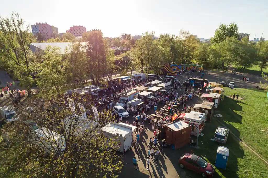 How to plug in catering stalls at festivals